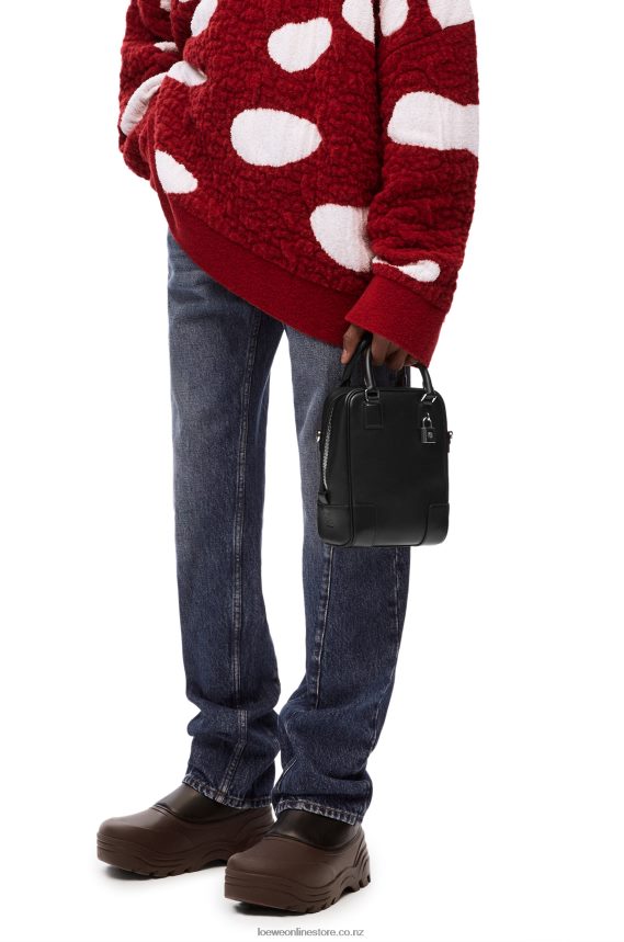 Loewe Men Amazona 15 in nappa calfskin Black LH60R142