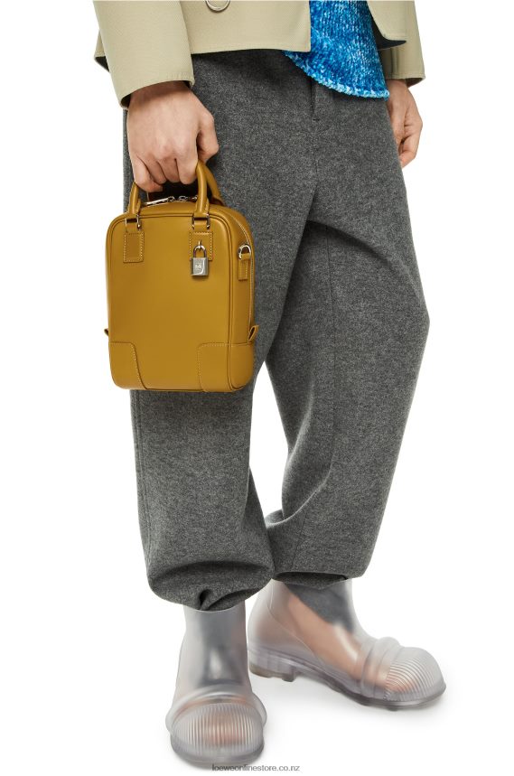 Loewe Men Amazona 15 in nappa calfskin Ochre LH60R175