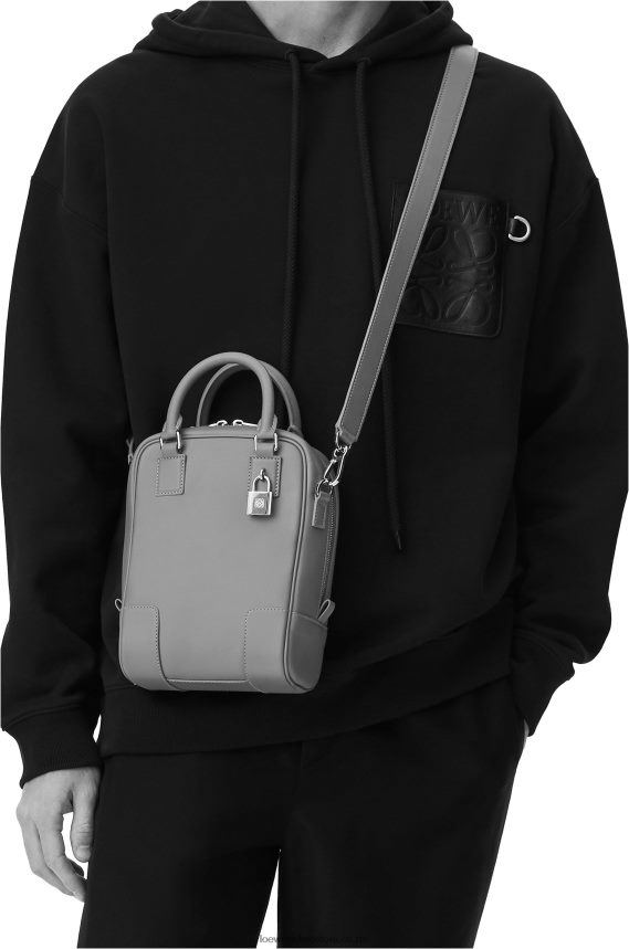 Loewe Men Amazona 15 in nappa calfskin Orange LH60R146