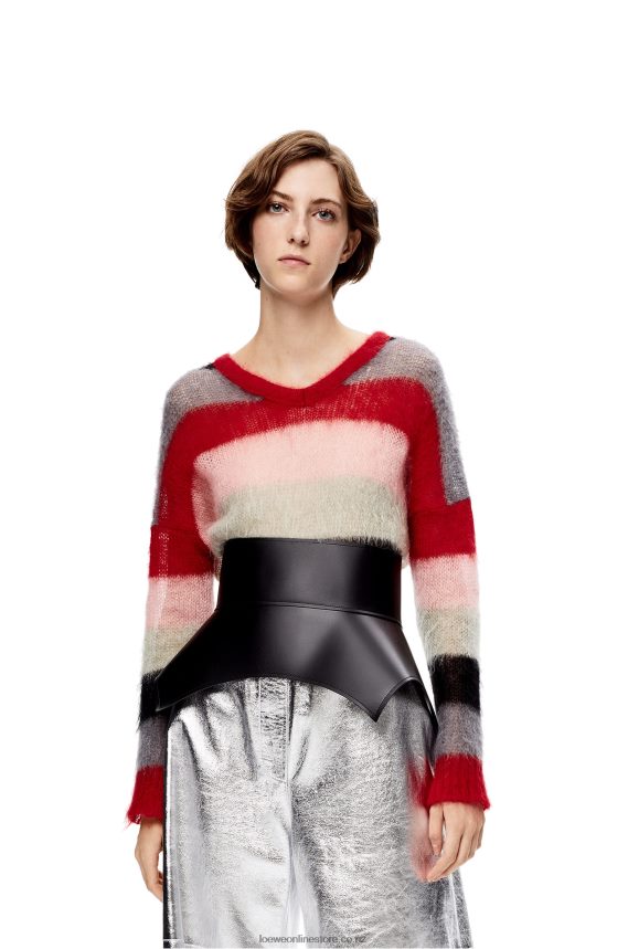 Loewe Women Obi belt in nappa Black LH60R1154