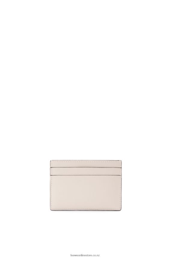 Loewe Women Brand plain cardholder Light Oat/Tan LH60R1387