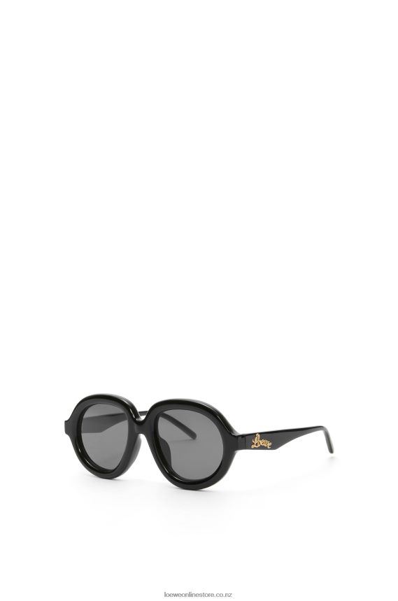 Loewe Women Aviator sunglasses in acetate Black LH60R1485