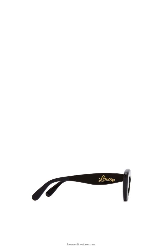 Loewe Women Cateye sunglasses in acetate Black LH60R1495