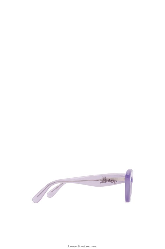 Loewe Women Cateye sunglasses in acetate Lilac LH60R1508