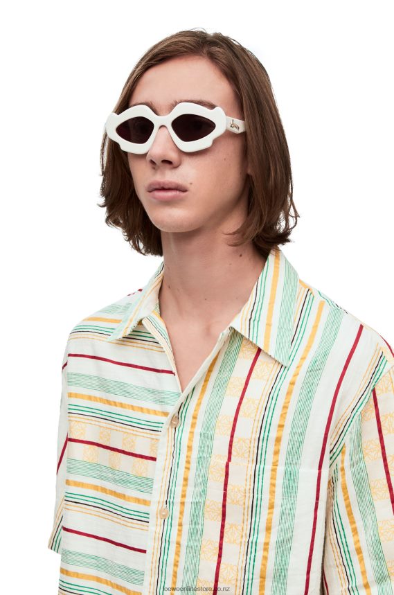 Loewe Women Flame sunglasses in acetate Ivory LH60R1466