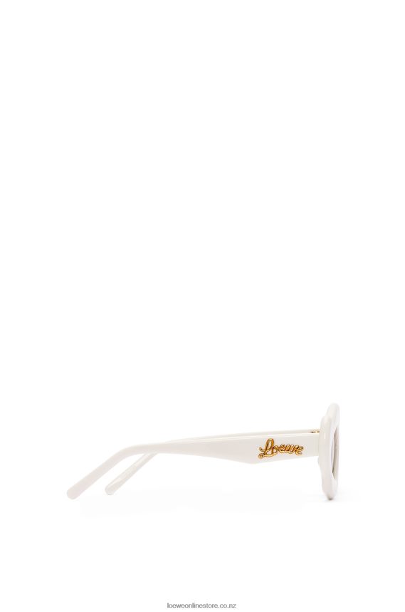 Loewe Women Flame sunglasses in acetate Ivory LH60R1466