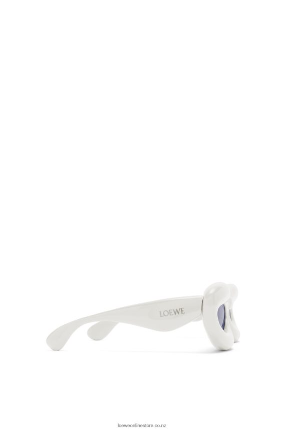 Loewe Women Inflated cateye sunglasses in nylon Grey LH60R1424