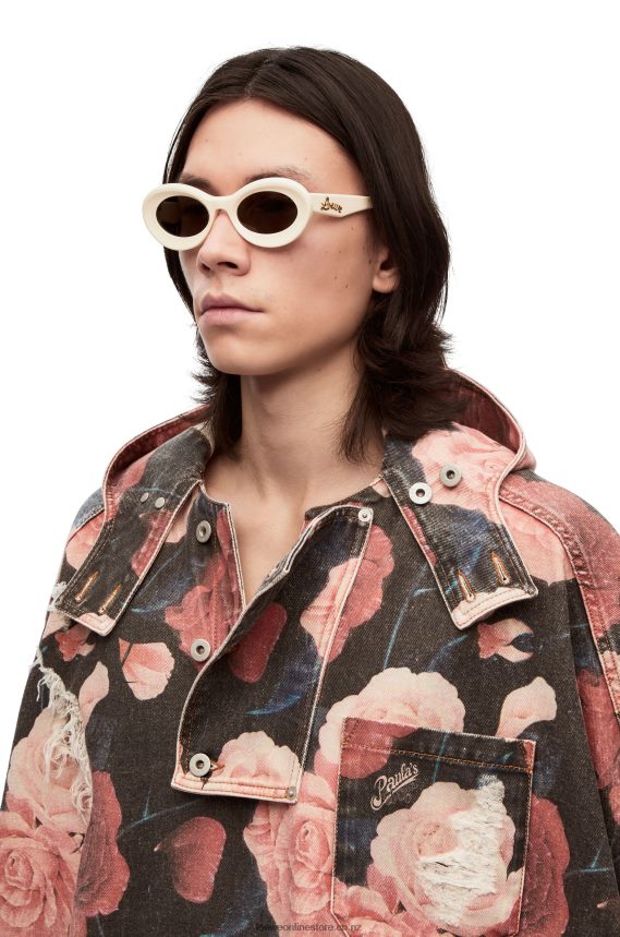 Loewe Women Loop sunglasses in acetate Cream LH60R1454