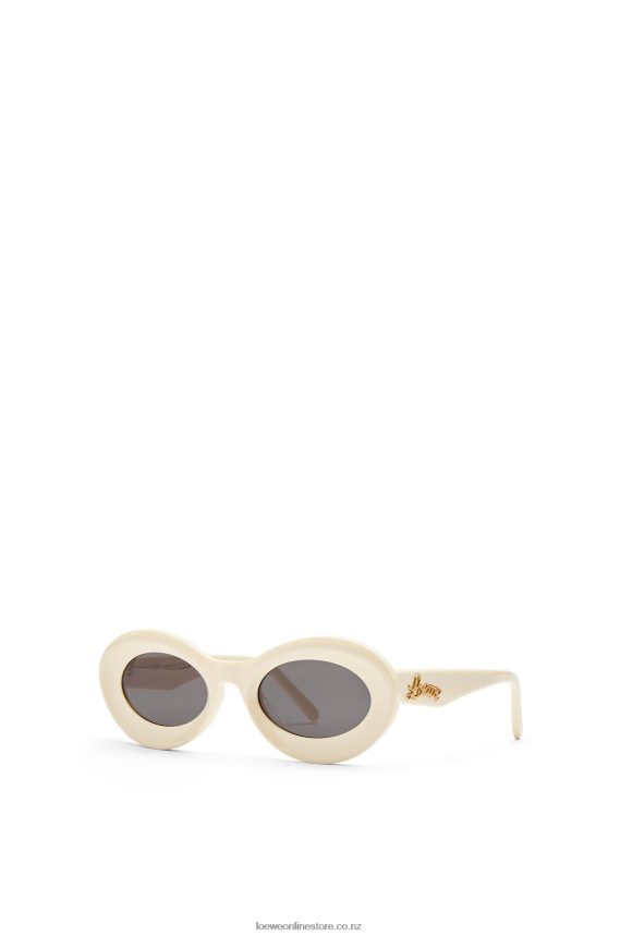 Loewe Women Loop sunglasses in acetate Cream LH60R1454