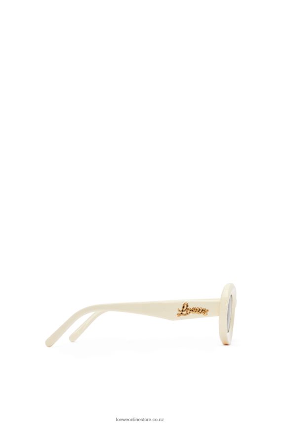 Loewe Women Loop sunglasses in acetate Cream LH60R1454