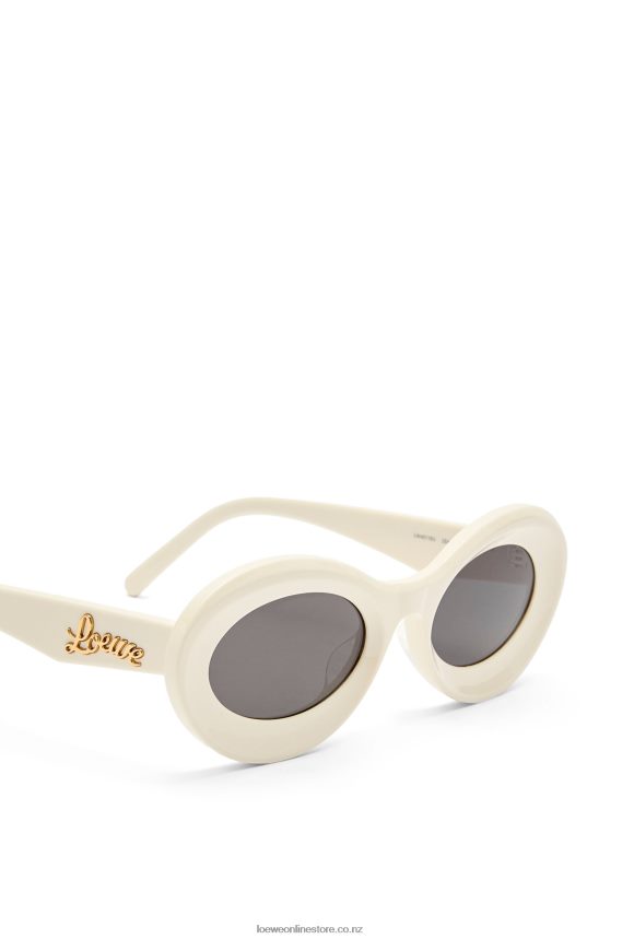 Loewe Women Loop sunglasses in acetate Cream LH60R1454