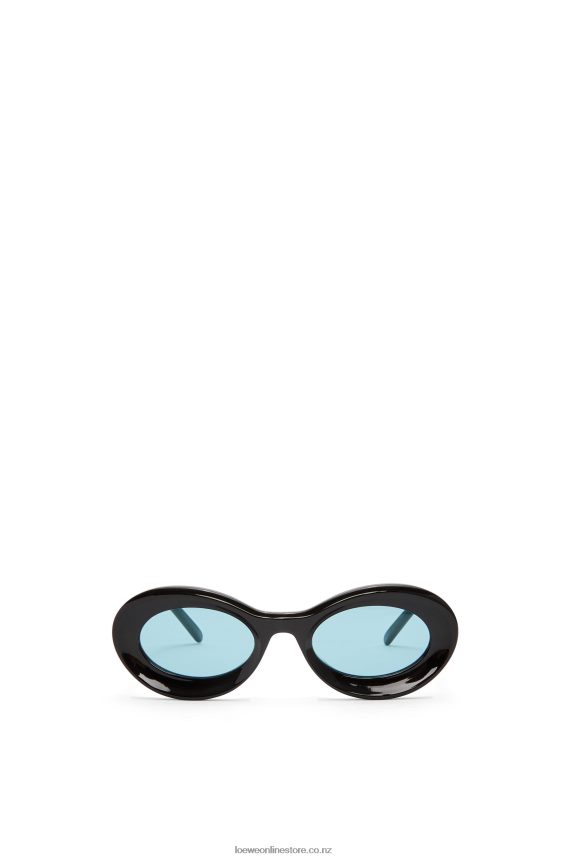 Loewe Women Loop sunglasses in acetate Shiny Black LH60R1457