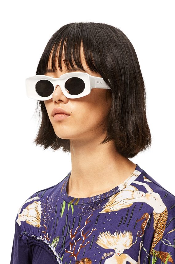 Loewe Women Paula's Ibiza original sunglasses White LH60R1475