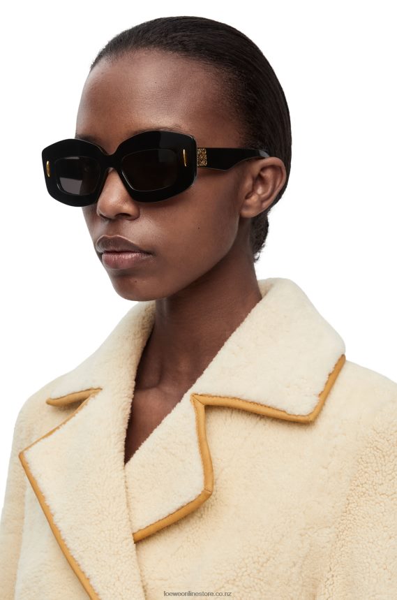 Loewe Women Screen sunglasses in acetate Black LH60R1429
