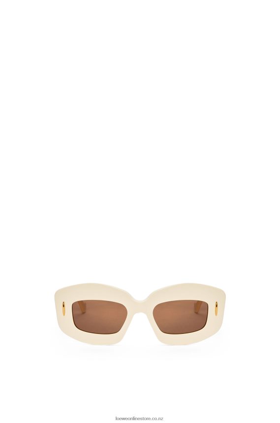 Loewe Women Screen sunglasses in acetate Ivory LH60R1427