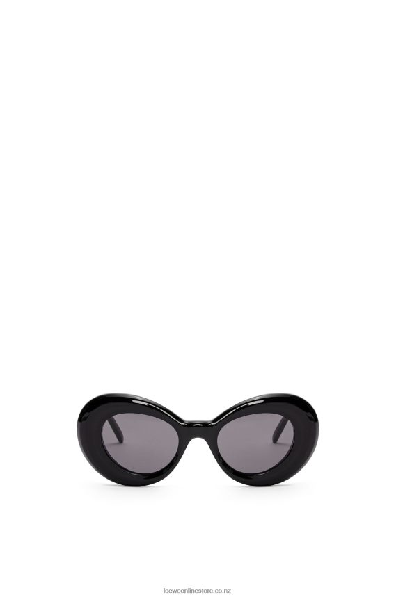 Loewe Women Wing sunglasses in acetate Black LH60R1436