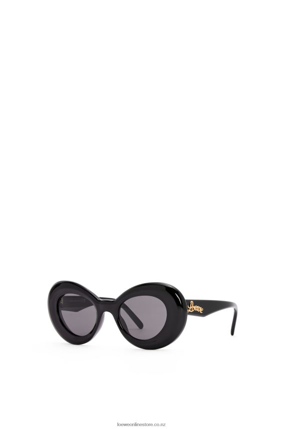 Loewe Women Wing sunglasses in acetate Black LH60R1436