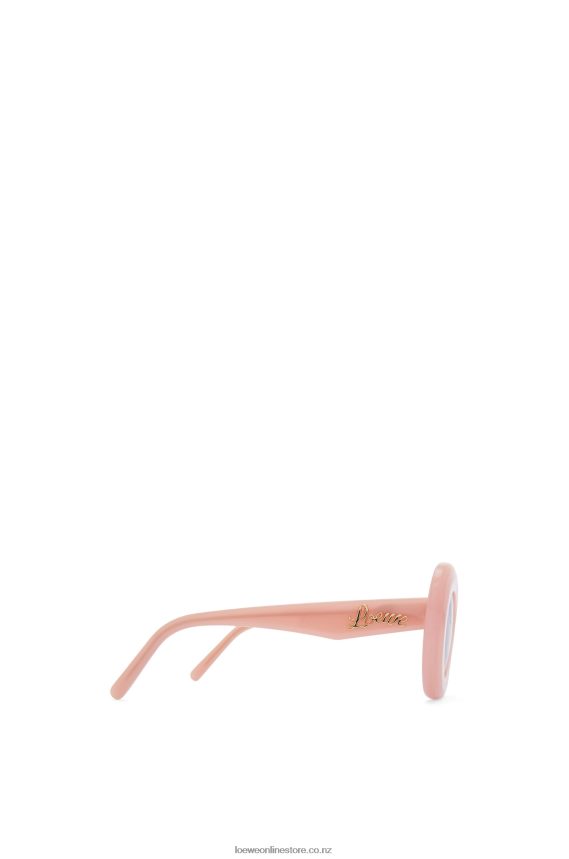 Loewe Women Wing sunglasses in acetate Light Pink LH60R1434