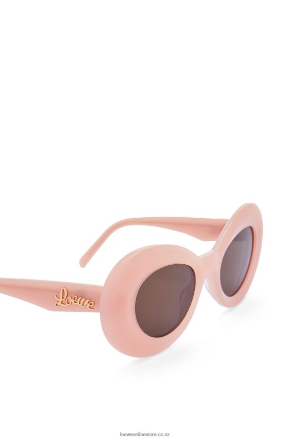Loewe Women Wing sunglasses in acetate Light Pink LH60R1434