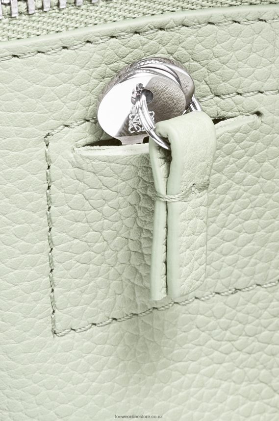 Loewe Women Amazona 23 bag in soft grained calfskin Light Celadon LH60R135