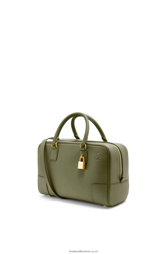 Loewe Women Amazona 28 bag in nappa calfskin Avocado Green LH60R156