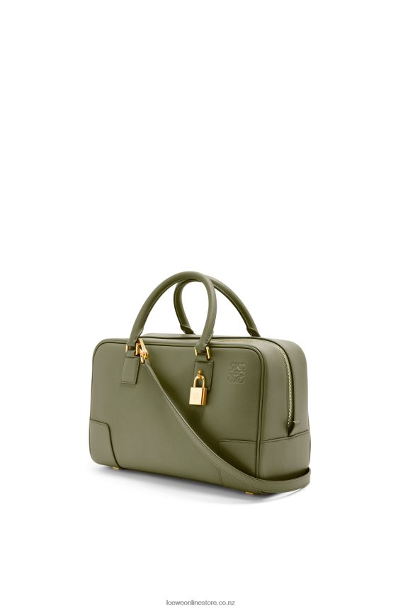 Loewe Women Amazona 28 bag in nappa calfskin Avocado Green LH60R156