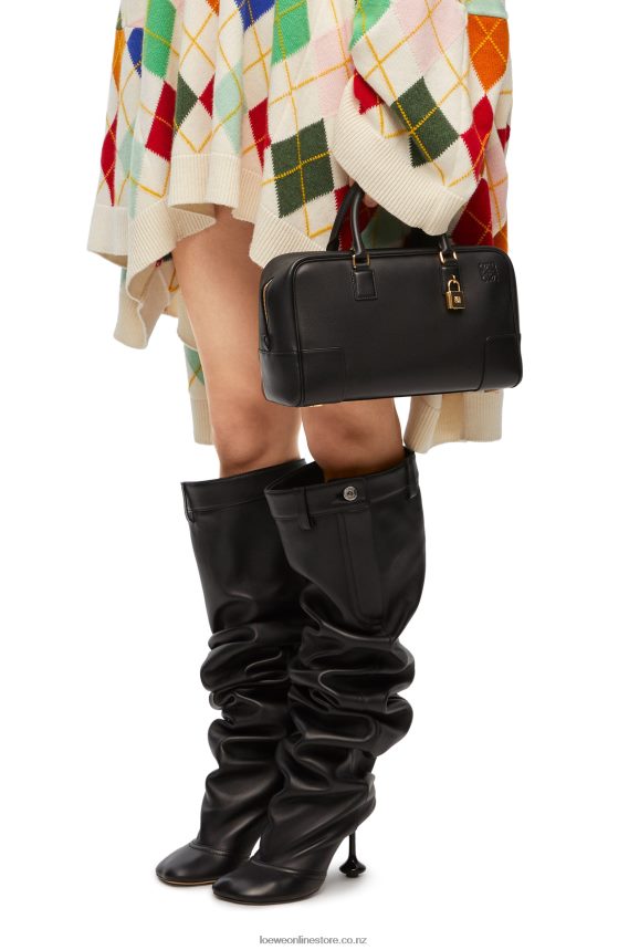 Loewe Women Amazona 28 bag in nappa calfskin Black LH60R141