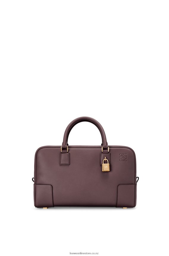 Loewe Women Amazona 28 bag in nappa calfskin Prune LH60R173