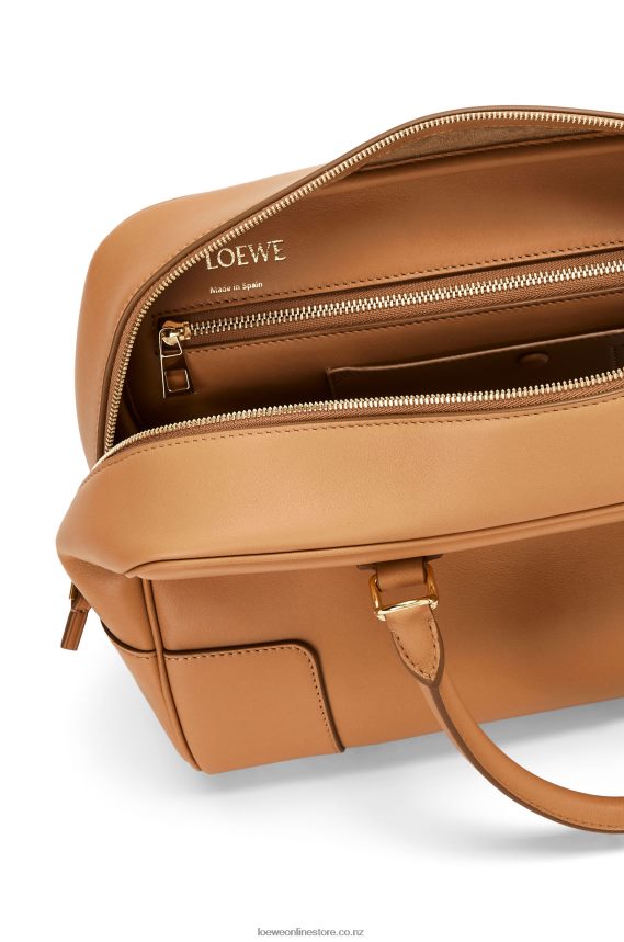 Loewe Women Amazona 28 bag in nappa calfskin Warm Desert LH60R138