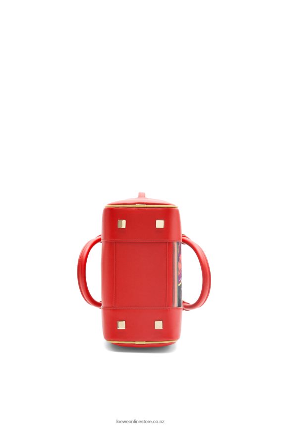 Loewe Women Witch of the Waste Amazona 19 bag in nappa calfskin Red LH60R193