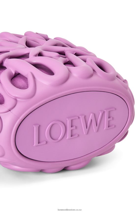 Loewe Women Anagram inflated basket in light foam rubber Rockrose LH60R114