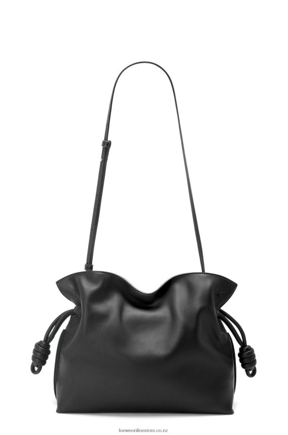 Loewe Women Flamenco clutch in nappa calfskin Black LH60R362