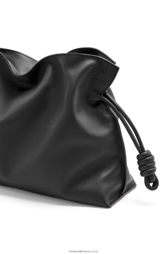 Loewe Women Flamenco clutch in nappa calfskin Black LH60R362