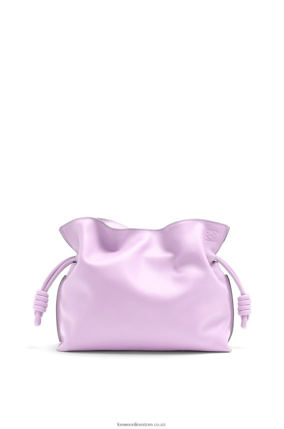 Loewe Women Flamenco clutch in nappa calfskin Bloom Orchid LH60R628