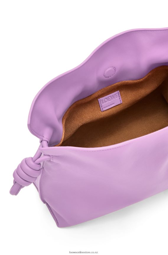 Loewe Women Flamenco clutch in nappa calfskin Guimauve LH60R357