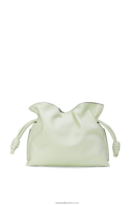 Loewe Women Flamenco clutch in nappa calfskin Light Celadon LH60R426