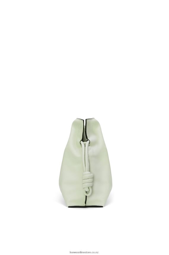 Loewe Women Flamenco clutch in nappa calfskin Light Celadon LH60R426