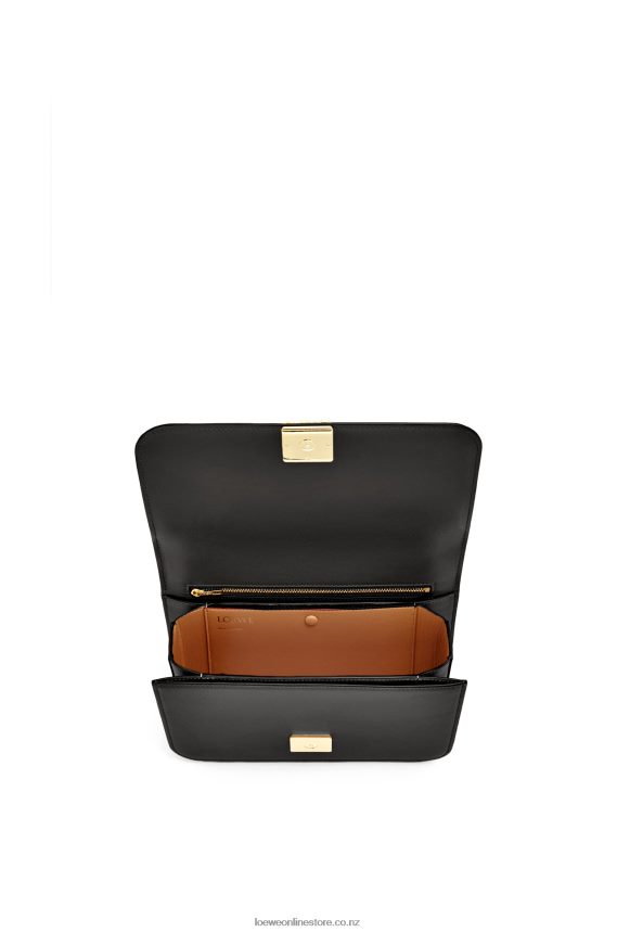 Loewe Women Goya bag in silk calfskin Black LH60R306