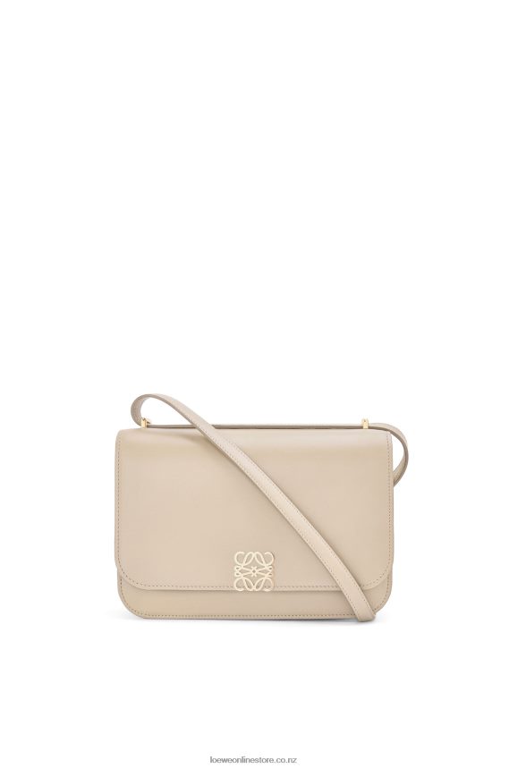 Loewe Women Goya bag in silk calfskin Light Ghost LH60R546