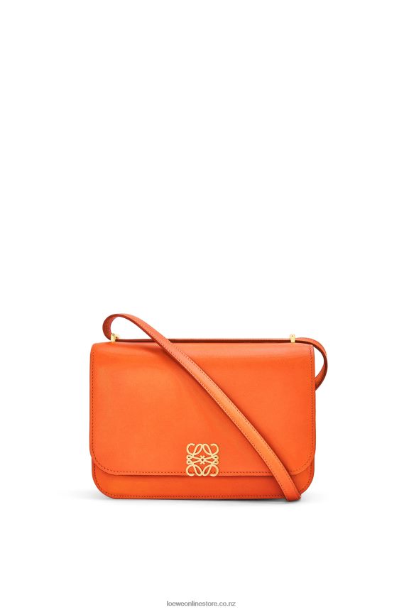 Loewe Women Goya bag in silk calfskin Orange LH60R494