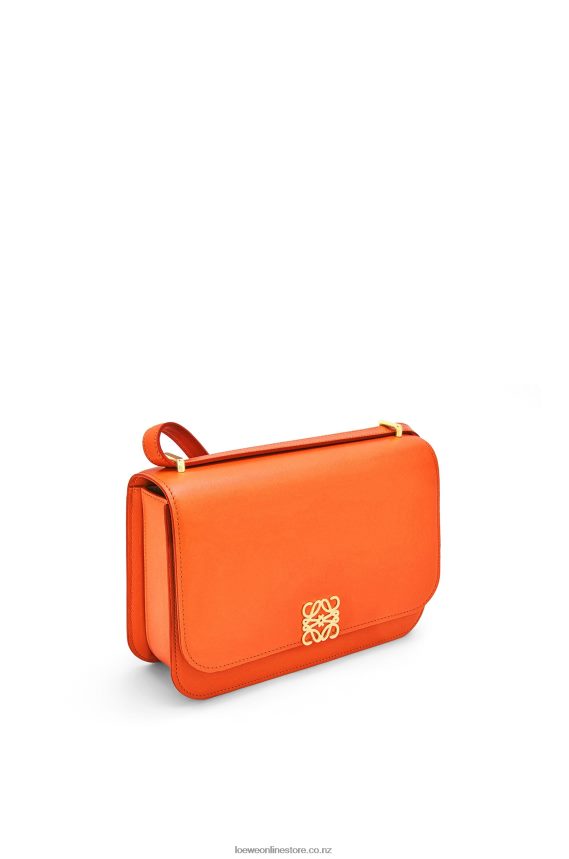 Loewe Women Goya bag in silk calfskin Orange LH60R494
