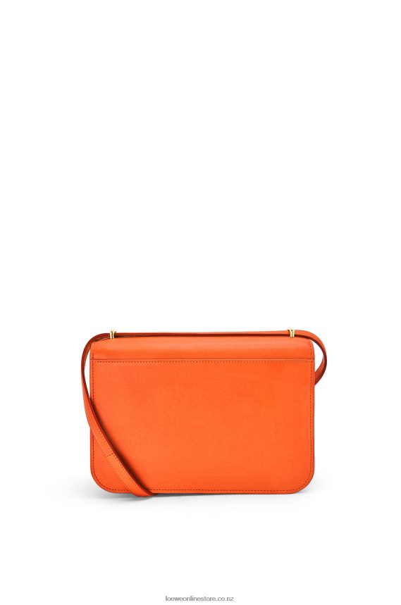 Loewe Women Goya bag in silk calfskin Orange LH60R494