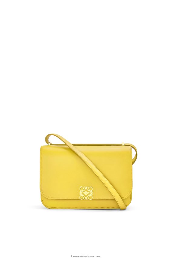Loewe Women Goya bag in silk calfskin Yellow LH60R302