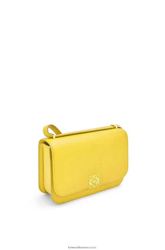 Loewe Women Goya bag in silk calfskin Yellow LH60R302
