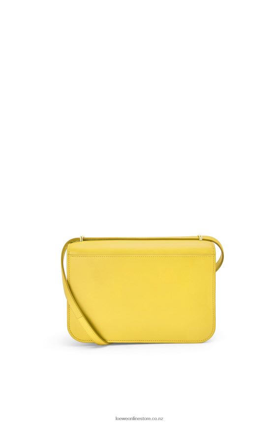 Loewe Women Goya bag in silk calfskin Yellow LH60R302