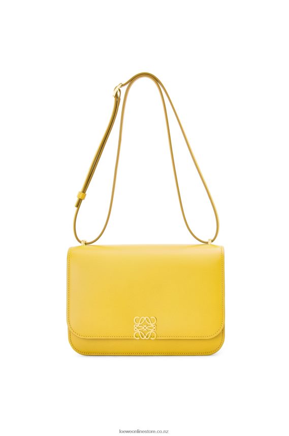 Loewe Women Goya bag in silk calfskin Yellow LH60R302