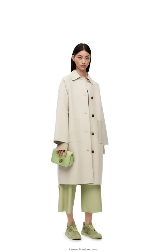 Loewe Women Mini Puffer Goya bag in shiny nappa lambskin Light Pale Green LH60R247