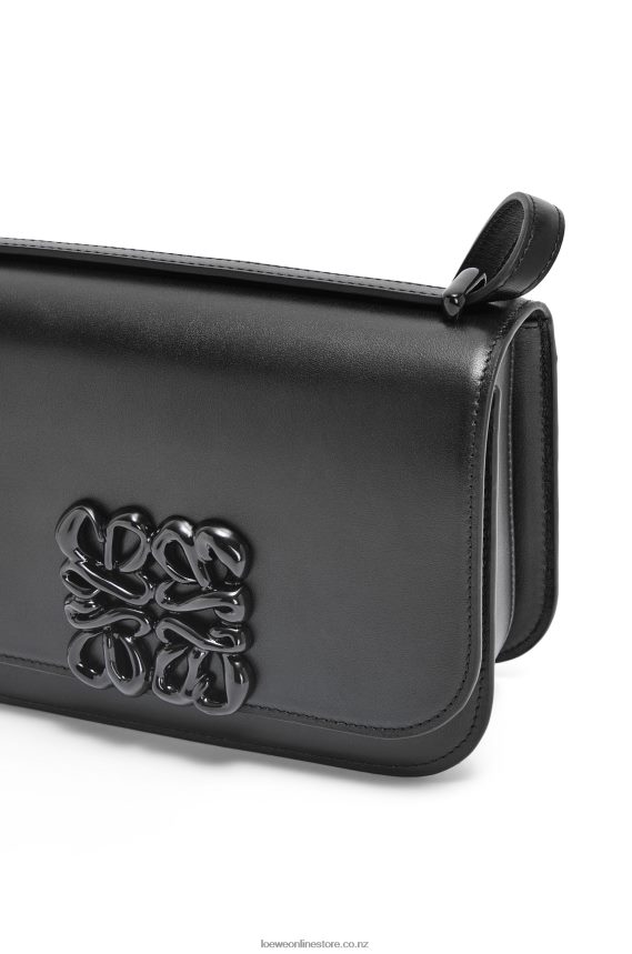 Loewe Women Small Goya bag in silk calfskin Black LH60R456