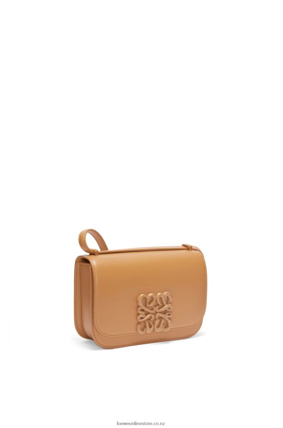 Loewe Women Small Goya bag in silk calfskin Warm Desert LH60R455