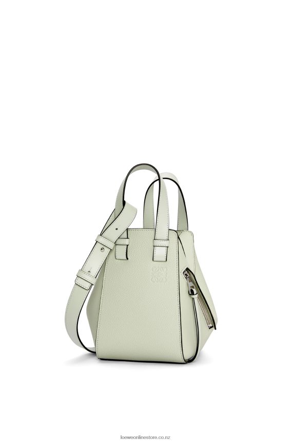 Loewe Women Compact Hammock bag in soft grained calfskin Light Celadon LH60R343